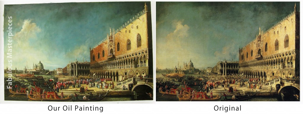 canaletto copies painting
