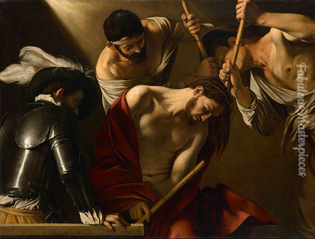 caravaggio the crowning with thorns