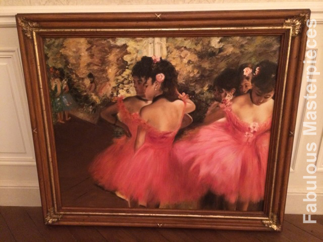 dancers in pink