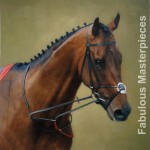 stubbs style horse painting